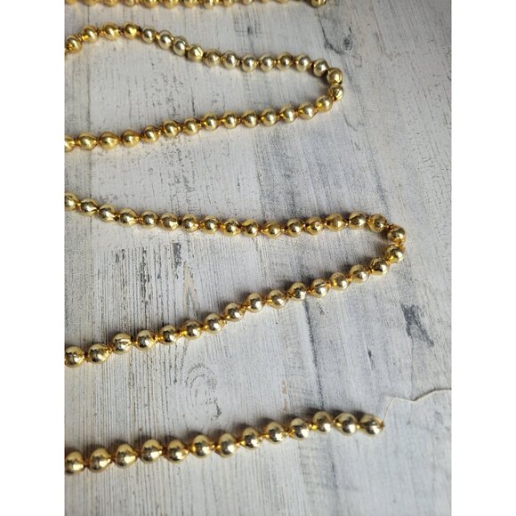 Vintage medium red mercury glass beaded Garland Xmas decor - Picture 8 of 10